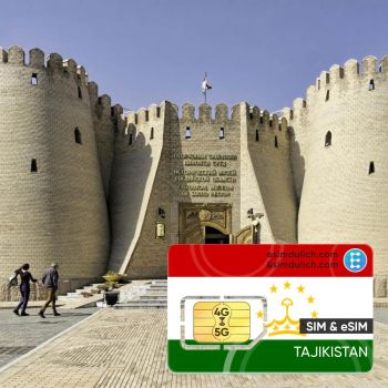Sim Du Lịch Tajikistan 15 Ngày Tốc Độ Cao